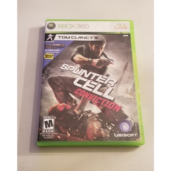 Tom Clancy's Splinter Cell Conviction For Xbox 360 - Picture 1 of 3